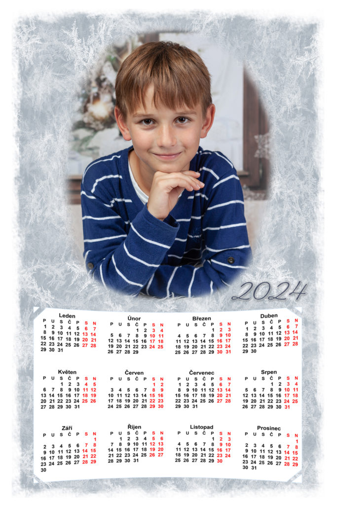 kalendář, 2023, 2024, fotograf, Pardubice, Beneda, FOTO, mateřské, školky, školy, vánoční, focení, fotografování, dětí, vánoční, motiv č.12
